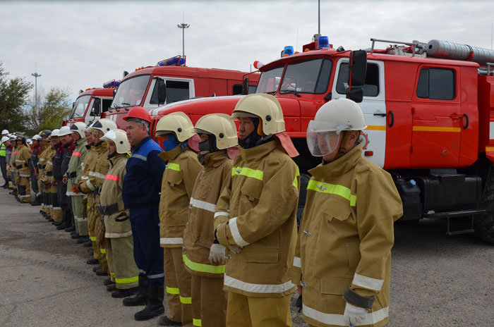 Компании «Самрук-Қазына» отработали действия при ЧС на нефтяном объекте Западного Казахстана