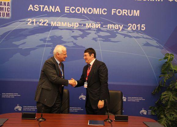 В рамках VIII АЭФ АО «Самрук-Энерго» подписан ряд соглашений по развитию инновационных технологий