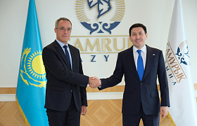 Nurlan Zhakupov, Chairman of the Management Board of Samruk-Kazyna JSC, to Meet with Mr. Nicolas Maes, Chief Executive Officer of Orano Group. 