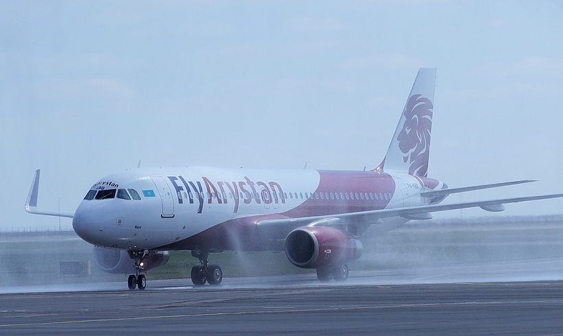 Лоукостер FlyArystan совершил свой первый полет