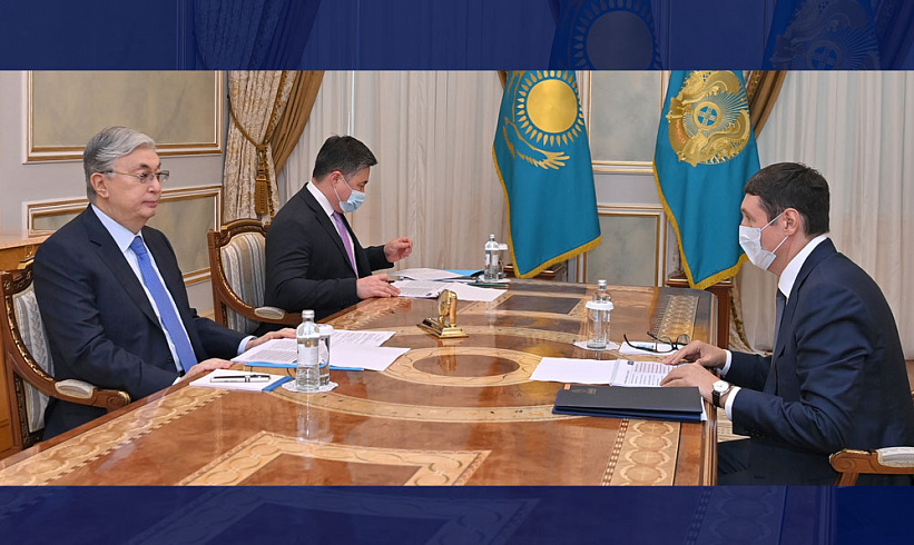 Мемлекет басшысы «Самұрық-Қазына» АҚ басқарма төрағасы Алмасадам Сәтқалиевті қабылдады