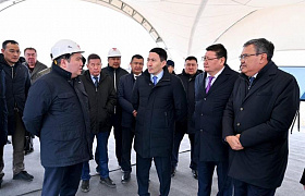 Head of Samruk-Kazyna reviews progress of CHP plant construction in Semey