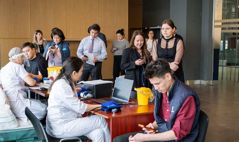 «Самұрық-Қазынада» донор күні өтті