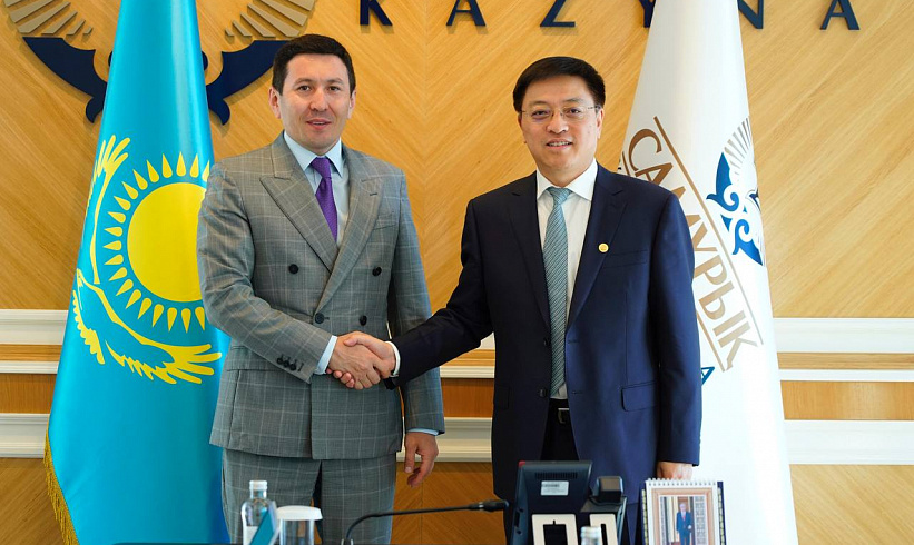 Nurlan Zhakupov, the Chairman of the Management Board of Samruk-Kazyna JSC, to Meet with Guo Xiangyu, the President of China Chengtong Holdings Group.