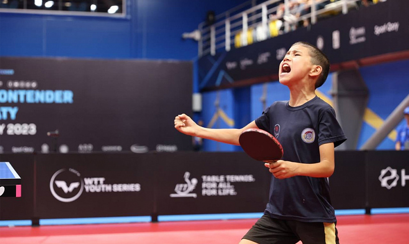 Samruk-Kazyna JSC supported the First ever international Junior Table Tennis Tournament in Kazakhstan