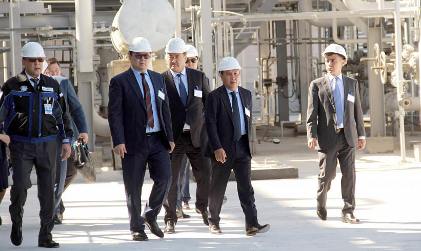 Министр энергетики РК ознакомился с ходом модернизации Павлодарского нефтехимического завода