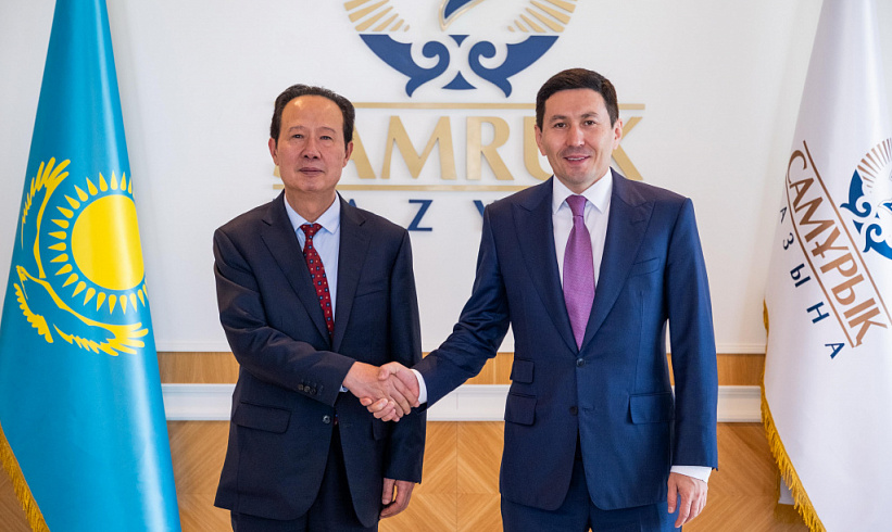 Нурлан Жакупов провел встречу с главой Совета директоров PowerChina