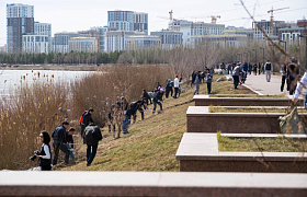 More than 2,000 employees from companies within the Samruk-Kazyna Group took part in an environmental campaign