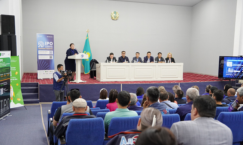 Фонд «Самрук-Қазына» провел встречу с работниками Капшагайской ГЭС им Ш.Чокина по вопросам IPO