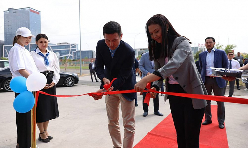 The First Multifunctional Post Office to Open in the Khorgos ICBC with Participation of the Head of the Samruk-Kazyna Fund