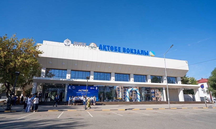 Chairman of Samruk-Kazyna Nurlan Zhakupov Visits Renovated Railway Station in Aktobe