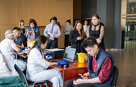 Samruk-Kazyna Hosts Donor Day