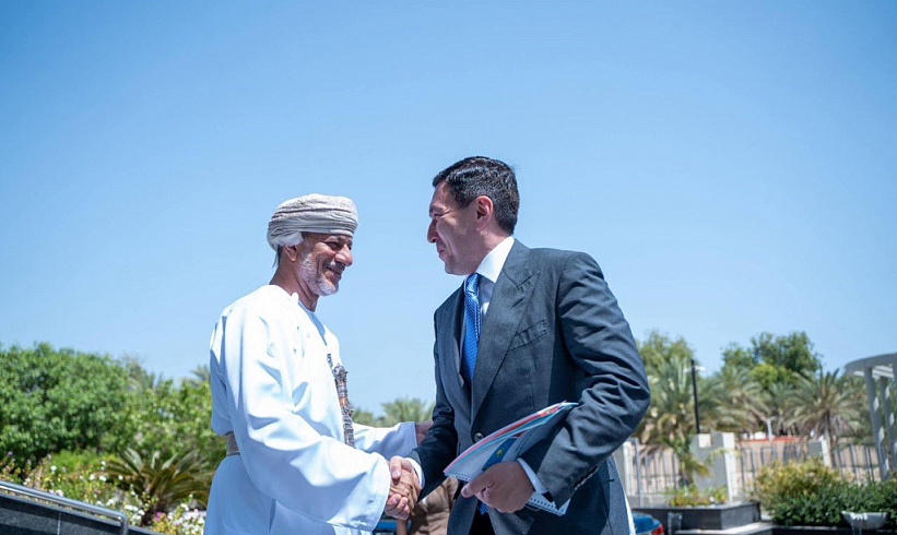 Nurlan Zhakupov, Chairman of the Management Board of Samruk-Kazyna JSC, met with Abdulsalam bin Mohammed Al Murshidi, President of the Oman Investment Authority