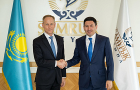 «Самұрық-Қазына» мен Shell басшылығы серіктестіктің негізгі бағыттарын талқылады
