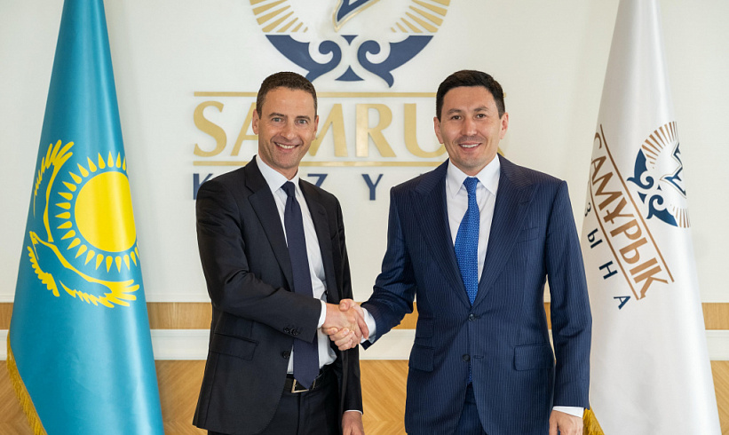 The Head of Samruk-Kazyna, Nurlan Zhakupov, met with Mr. Gary Nagle, CEO of Glencore, who arrived in Astana to participate in the 37th plenary session of the Foreign Investors’ Council