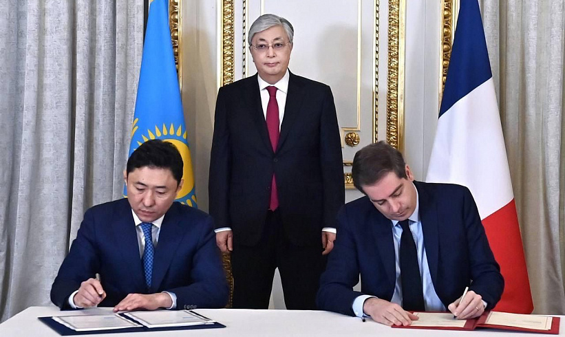 Қазақстан Республикасының Үкіметі Франция Республикасының Үкіметімен «Жаһандық жылынуға қарсы күрес саласындағы ынтымақтастықты іске асыру туралы» арнайы келісімге қол қойды