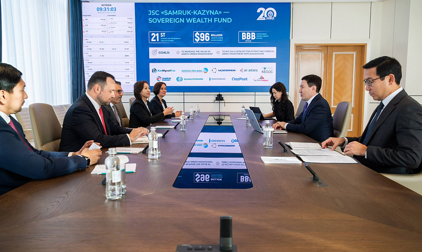 Nurlan Zhakupov, Chairman of the Management Board of Samruk-Kazyna JSC, met with Karim Tannir, Citi’s Middle East and Africa cluster and banking Head