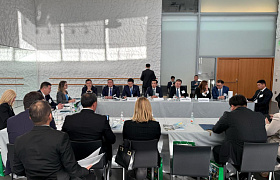 The Head of the Samruk-Kazyna Fund to Have Addressed the C5+1 Business Conference in the US