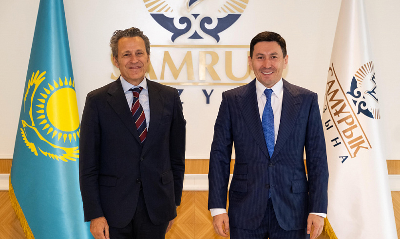 The Management of Samruk-Kazyna and the Italian Eni to Discuss the Current Status of the Projects