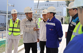 Nurlan Zhakupov Reviews Progress of Modernization at Almaty CHPP-2 and CHPP-3