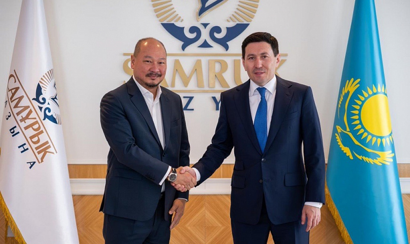 Нұрлан Жақыпов Specialist Risk Group (SRG) компаниясының Азия-Тынық мұхиты өңірі бойынша бас директоры Коллин Яппен кездесті