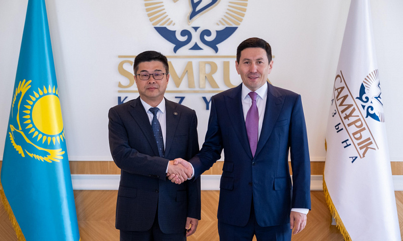 «Самұрық-Қазына» басшысы Нұрлан Жақыпов Export-Import Bank of China төрағасы және атқарушы директоры Чэнь Хуайюмен кездесті
