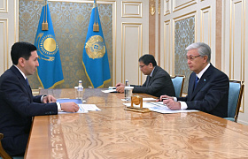 Глава государства принял председателя правления АО «Самрук-Қазына» Нурлана Жакупова