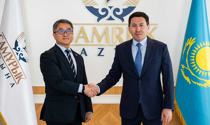 Nurlan Zhakupov Met with Samsung E&A Leadership