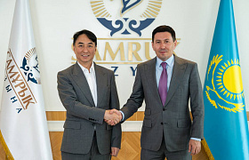 Nurlan Zhakupov, Chairman of the Management Board of Samruk-Kazyna JSC, met with Dr. Peter Lee, Chief Executive Officer of Full Vision Capital