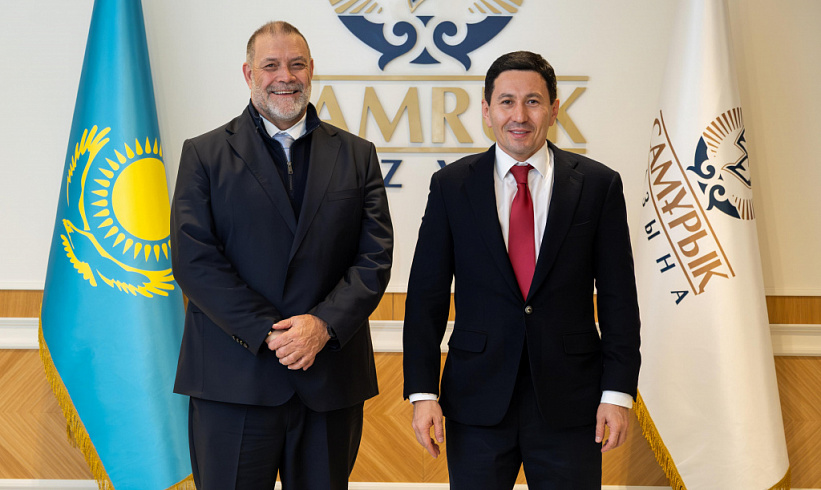 The CEO of Samruk-Kazyna, Nurlan Zhakupov, held a meeting with Gavin Heale, Chairman of the Board of Directors of Kazzinc Holdings LLP