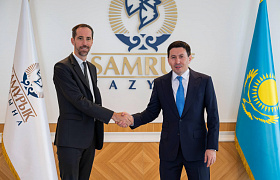 The Heads of Samruk-Kazyna and Societe Generale Discuss Expansion of Cooperation
