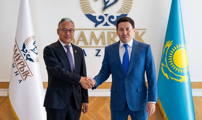 Nurlan Zhakupov Meets with CITIC Group Vice President