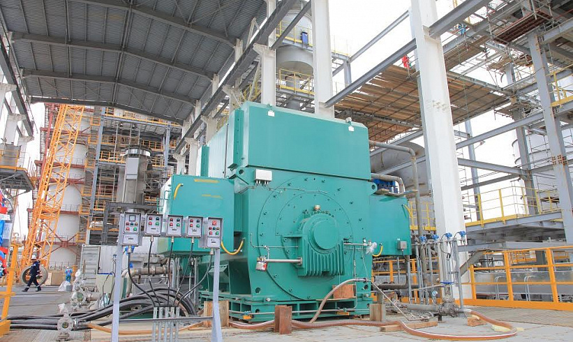 На  комплексе глубокой переработки нефти Атырауского НПЗ состоялся запуск главного энергоагрегата установки каталитического крекинга