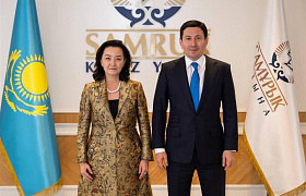 Nurlan Zhakupov, Chairman of the Management Board of Samruk-Kazyna JSC, Met with Yuri Kim, Senior Director for International Government Relations at ExxonMobil