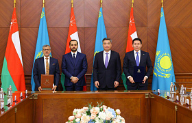 АО «Самрук-Қазына» и Oman Investment Authority подписали Соглашение об основных условиях (Heads of Terms) инвестиционного сотрудничества