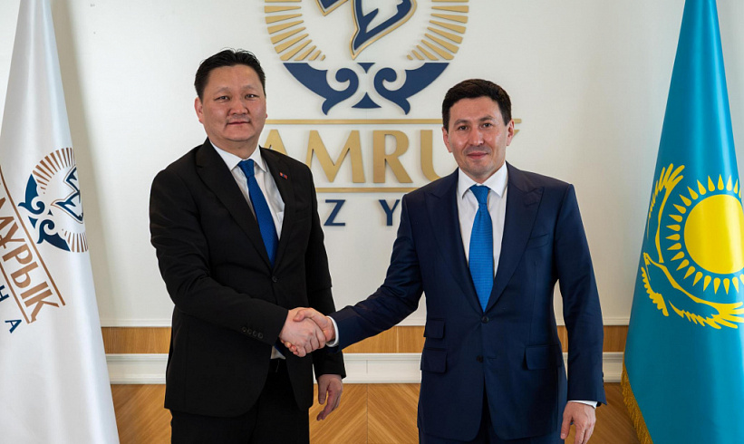 Samruk-Kazyna and Erdenes Mongol Discuss Potential Partnership