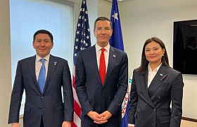 В США прошла встреча главы фонда «Самрук-Қазына» Нурлана Жакупова с президентом и председателем правления EXIM Bank Джоном Йовановичем