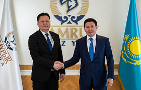 Samruk-Kazyna and Erdenes Mongol Discuss Potential Partnership