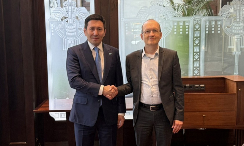 The Head of Samruk-Kazyna, Nurlan Zhakupov, met with Mr. Sandor Buda, Chairman of the Board of Directors and CEO of the Hungarian state organization National Capital Holding