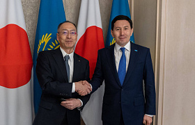 Meeting of the Head of Samruk-Kazyna with the President of Mitsubishi Heavy Industries