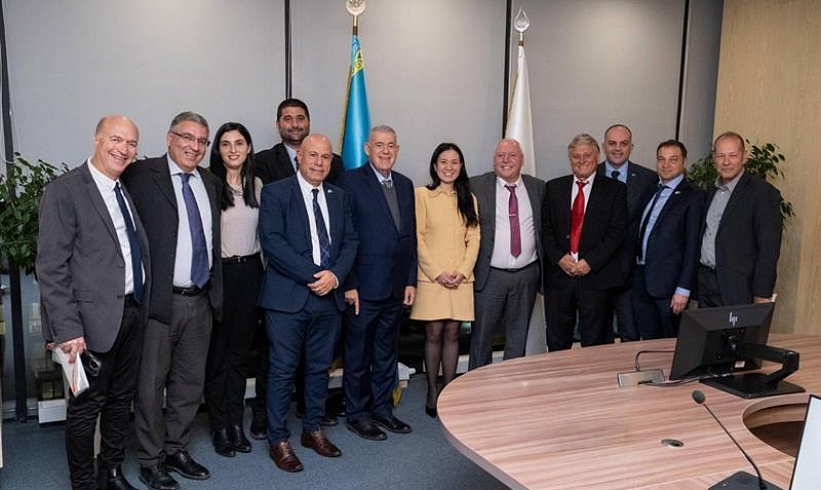 «Самұрық-Қазына» басшылығы Израиль Мемлекетінің Өңірлік ынтымақтастық министрі Давид Амсалем бастаған делегациямен кездесті