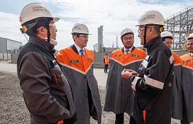 Nurlan Zhakupov, Chairman of the Management Board of Samruk-Kazyna JSC, visited the Aktobe Ferroalloy Plant of Kazchrome JSC (part of ERG)