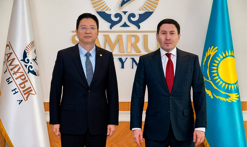 Қор басшысы Нұрлан Жақыпов Energy China Overseas Investment директорлар кеңесінің төрағасы Лин Сяоданмен кездесті