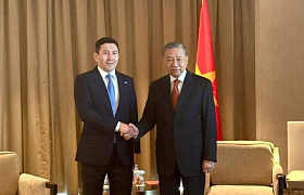 The management of Samruk-Kazyna met with the General Secretary of the Communist Party of Vietnam in Astana