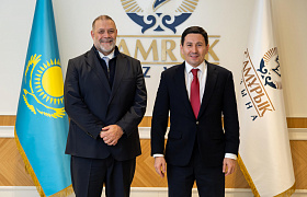 The CEO of Samruk-Kazyna, Nurlan Zhakupov, held a meeting with Gavin Heale, Chairman of the Board of Directors of Kazzinc Holdings LLP
