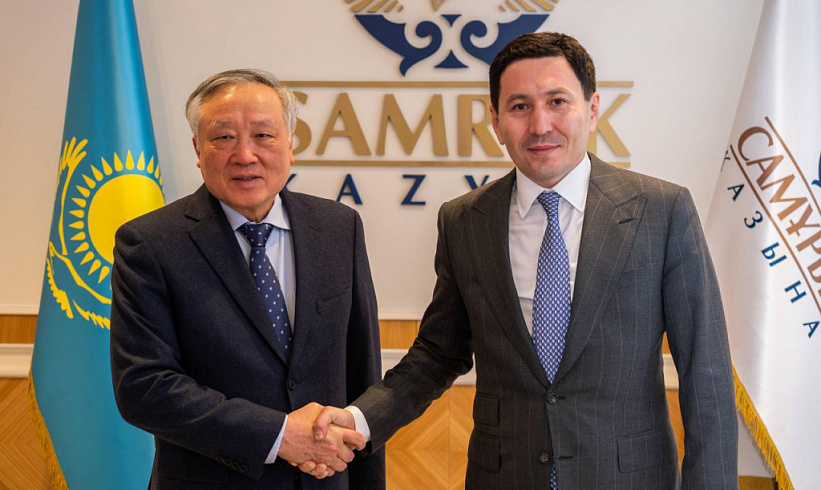 Состоялась встреча главы АО «Самрук-Қазына» Нурлана Жакупова с делегацией Социалистической Республики Вьетнам, возглавляемой заместителем Премьер-Министра Вьетнама Нгуен Хао Бинем