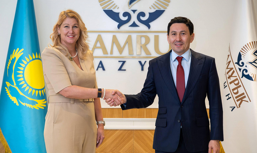 Samruk-Kazyna Strengthens Cooperation with Microsoft