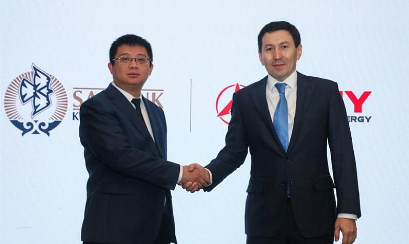 Бейжіңде «Самұрық-Қазына» басшысы Нұрлан Жақыпов SANY Renewables директорлар кеңесінің төрағасы Ли Цянмен кездесті