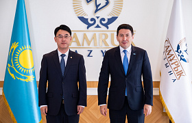 The Chairman of the Management Board of Samruk-Kazyna JSC to Have Met with CWE Management