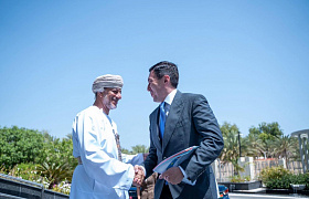 Nurlan Zhakupov, Chairman of the Management Board of Samruk-Kazyna JSC, met with Abdulsalam bin Mohammed Al Murshidi, President of the Oman Investment Authority